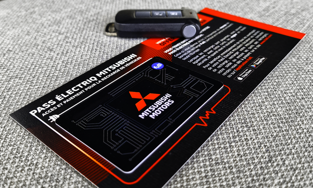 CARTE DE RECHARGE Carte de recharge pass electriq mitsubishi