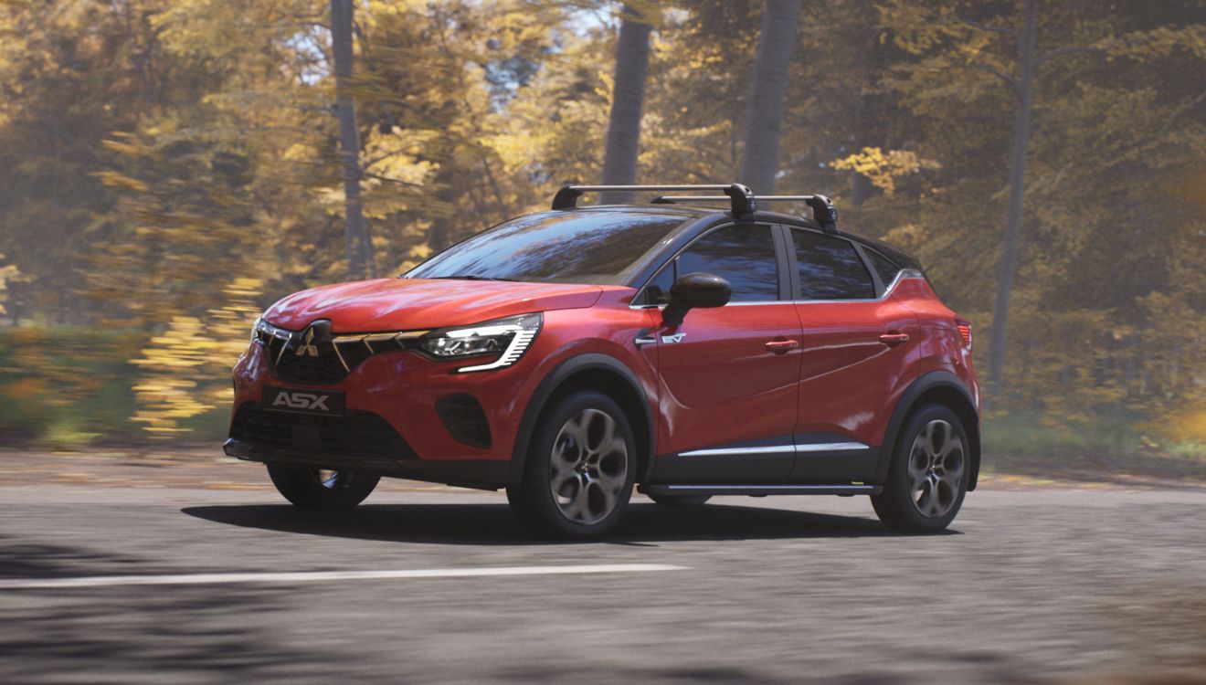 IMMATRICULATION D'UN VÉHICULE ÉTRANGER EN FRANCE véhicule ASX Mitsubishi en pleine forêt