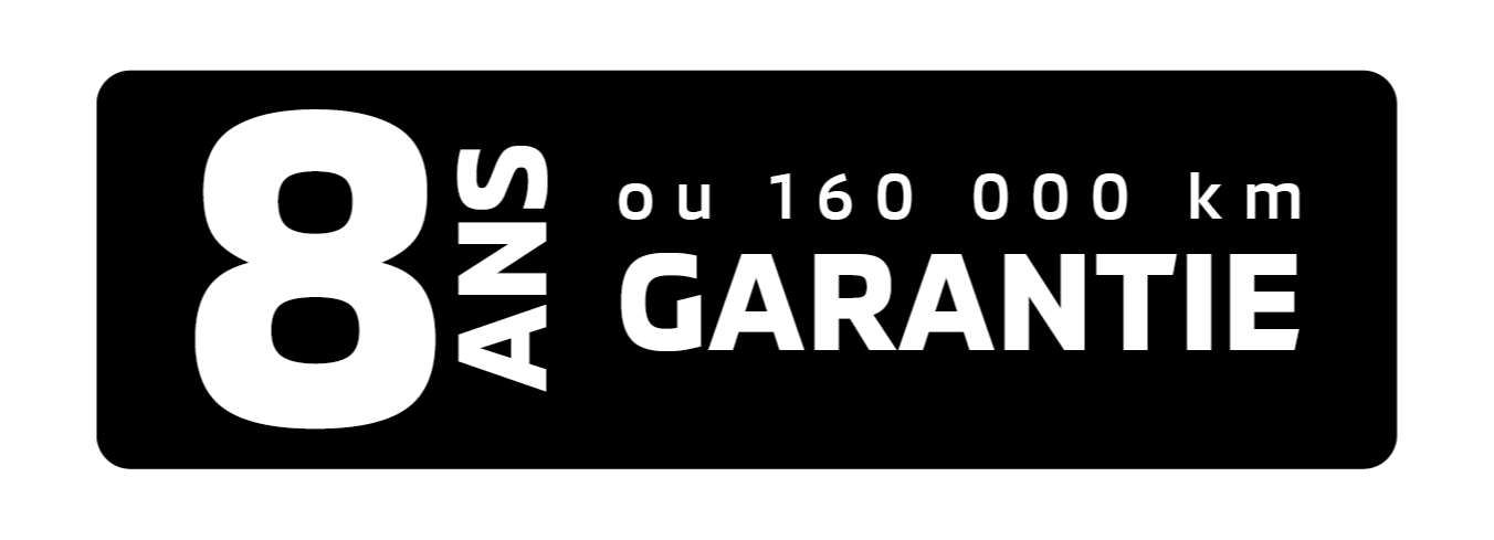 NOTRE GARANTIE Garantie 8 ans ou 100 000 km d'une Mitsubishi Space Star