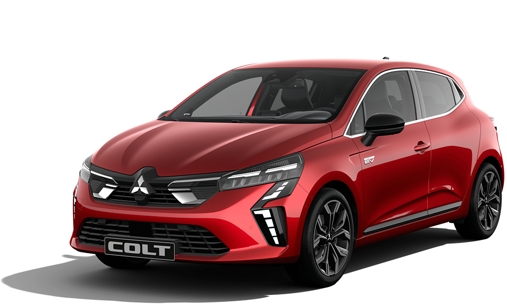 OFFRES SPÉCIALES Voiture Mitsubishi Colt rouge