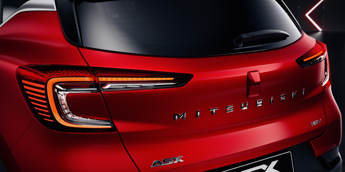 Présence remarquable arrière d'un Mitsubishi ASX