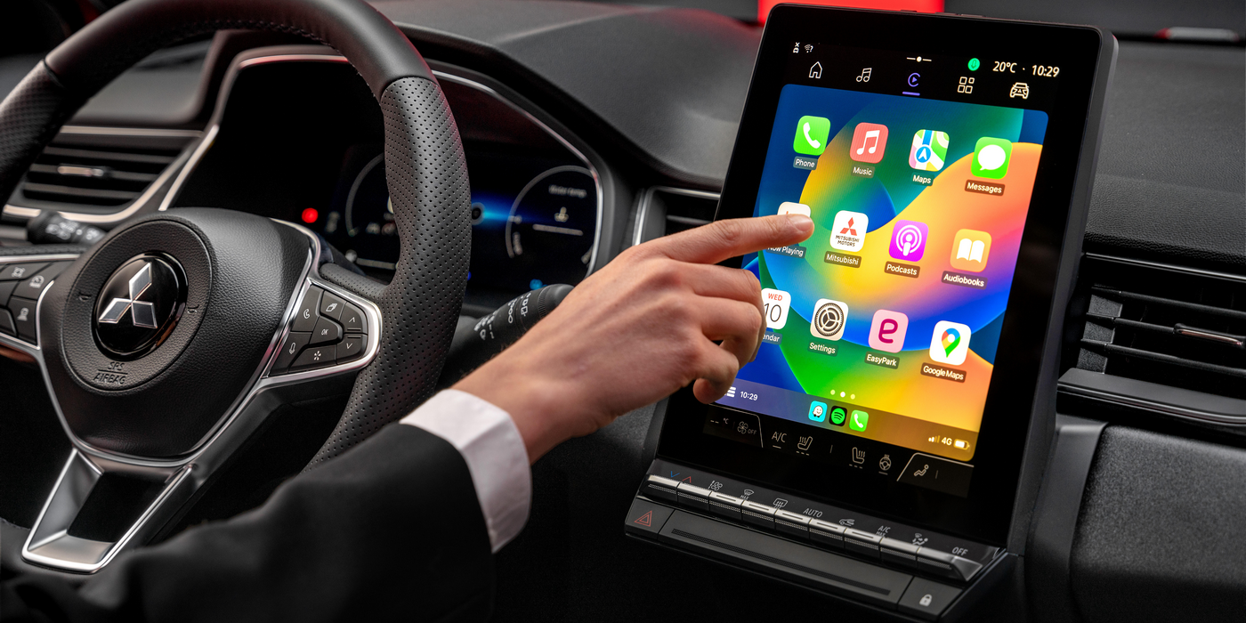 Connexion établie Connectivité d'une voiture Mitsubishi ASX